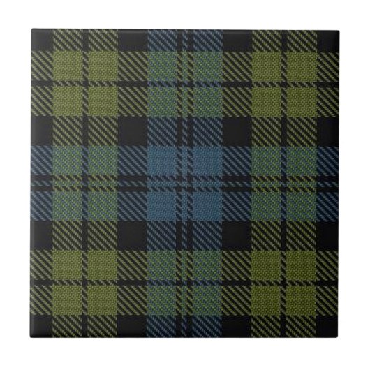 Campbell Scottish Expressions Tartan Tegeltje (Voorkant)