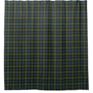Campbell Scottish Heritage Tartan Douchegordijn