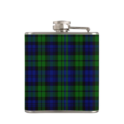 Campbell Scottish Tartan Heupfles (Achterkant)