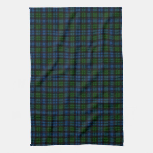 Campbell Scottish Tartan Pset Theedoek (Verticaal)