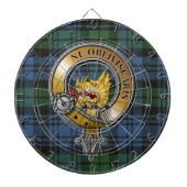 Campbell Tartan & Badge Dartbord (Voorkant)