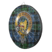 Campbell Tartan & Badge Dartbord (Voorkant Rechts)