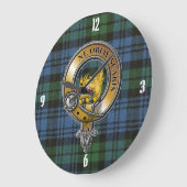 Campbell Tartan & Badge Grote Klok (Hoek)