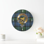 Campbell Tartan & Badge Grote Klok (Huis)