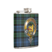 Campbell Tartan & Badge Heupfles (Rechts)