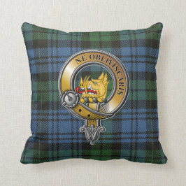 Campbell Tartan & Badge Kussen