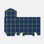 Campbell tartan blue green plaid bedankdoosjes (Uitgevouwen)