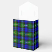 Campbell tartan blue green plaid bedankdoosjes (Geopend)