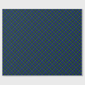Campbell tartan blue green plaid cadeaupapier (Vlak)