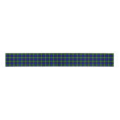 Campbell tartan blue green plaid grosgrain lint (Voorkant)