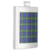 Campbell tartan blue green plaid heupfles (Rechts)