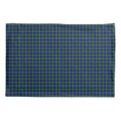Campbell tartan blue green plaid kussensloop (Achterkant-Links)