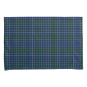Campbell tartan blue green plaid kussensloop (Voorkant-Rechts)