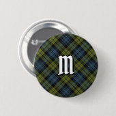 Campbell Tartan Button (Voorkant /achterkant)
