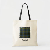 Campbell Tartan Canvas tas (Voorkant)