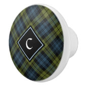 Campbell Tartan Ceramic Knob. Keramische Knop (Rechts)