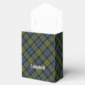 Campbell Tartan Favor Box Bedankdoosjes (Geopend)