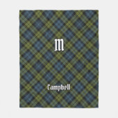Campbell Tartan Fleece Deken (Voorkant)
