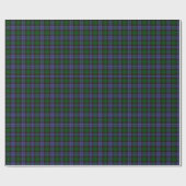 Campbell Tartan Green Plaid Cadeaupapier (Vlak)