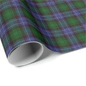 Campbell Tartan Green Plaid Cadeaupapier (Rol Hoek)