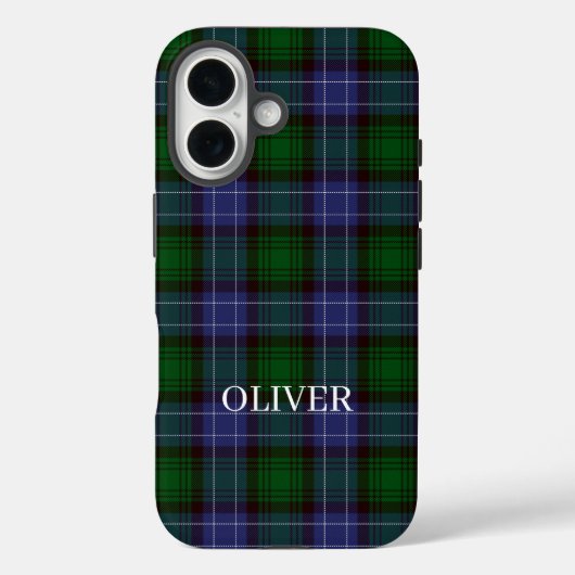 Campbell Tartan Green Plaid Case-Mate iPhone Case (Achterkant)