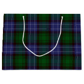 Campbell Tartan Green Plaid Groot Cadeauzakje (Voorkant)