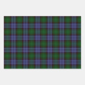 Campbell Tartan Green Plaid Inpakpapier Vel (Voorkant 2)