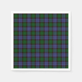 Campbell Tartan Green Plaid Servet