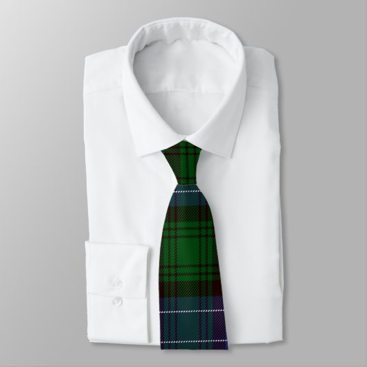 Campbell Tartan Green Plaid Stropdas (Gebonden)