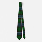 Campbell Tartan Green Plaid Stropdas (Voorkant)