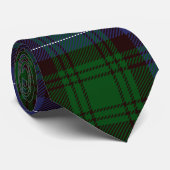 Campbell Tartan Green Plaid Stropdas (Opgerold)