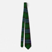 Campbell Tartan Green Plaid Stropdas (Achterkant)