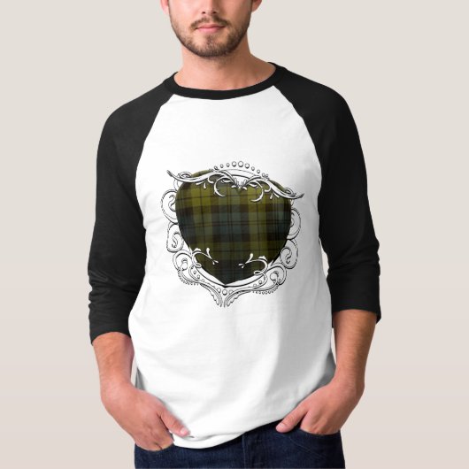 Campbell Tartan Heart T-shirt (Voorkant)