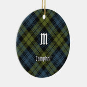 Campbell Tartan Keramisch Ornament (Rechts)