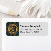 Campbell Tartan Label (Insitu)