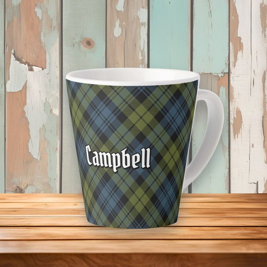 Campbell Tartan Latte Mok
