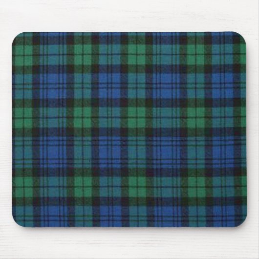 Campbell Tartan Muismat (Voorkant)