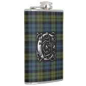 Campbell Tartan Old Scotland Flask Heupfles (Rechts)