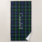 Campbell Tartan Pset Beach Towel Strandlaken (Voorkant)