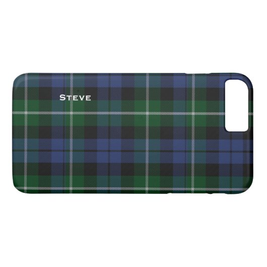 Campbell Tartan Pset iPhone 7 Plus Hoesje (Achterkant (Horizontaal))