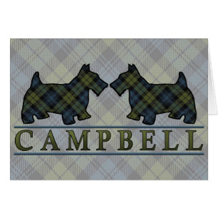 Campbell Tartan Scottie Honden