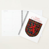 Campbell Tartan Scottish Play Lion Rampant Planner (Display)