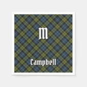 Campbell Tartan Servet (Voorkant)