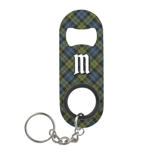 Campbell Tartan Sleutelhanger Bottle Open Mini Flessenopener (Voorkant)