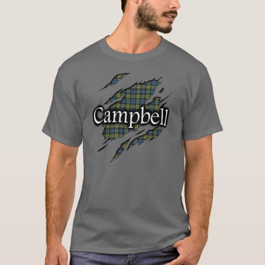 Campbell Tartan Spirit Shirt (Voorkant)