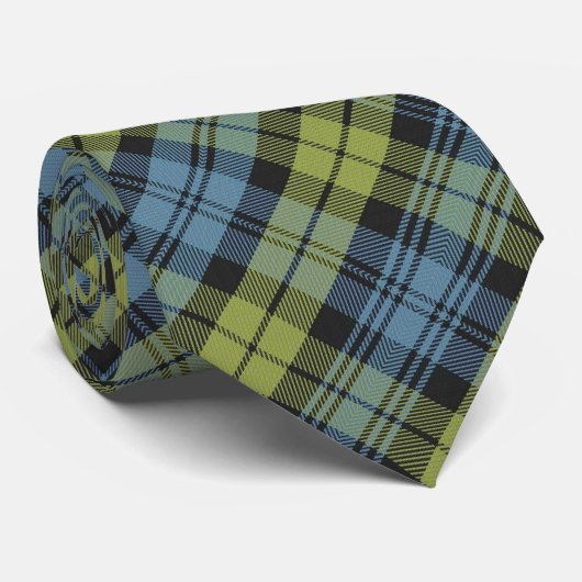 Campbell Tartan Stropdas (Opgerold)