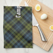Campbell Tartan Theedoek (Quarter Fold)