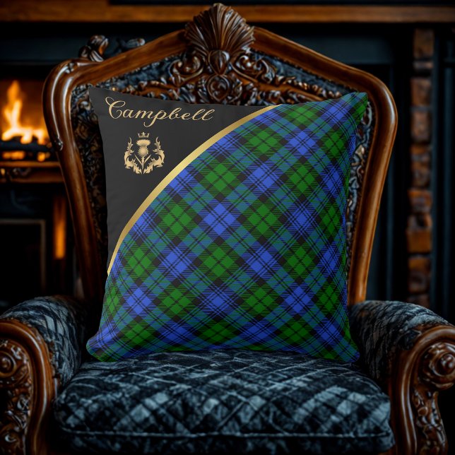 Campbell Tartan Throw Pillow Kussen (Creator heeft geüpload)