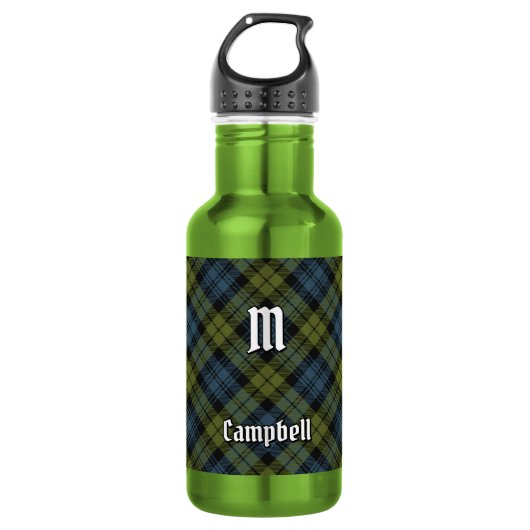 Campbell Tartan Waterfles (Voorkant)
