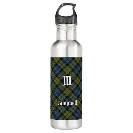 Campbell Tartan Waterfles (Voorkant)
